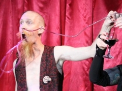 Andrew S. Rocking Sinus Straws at Freaks & Fetish!